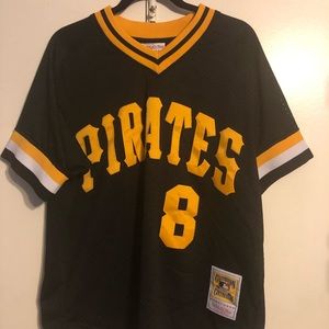 Pirates Mitchell & ness Baseball Jersey